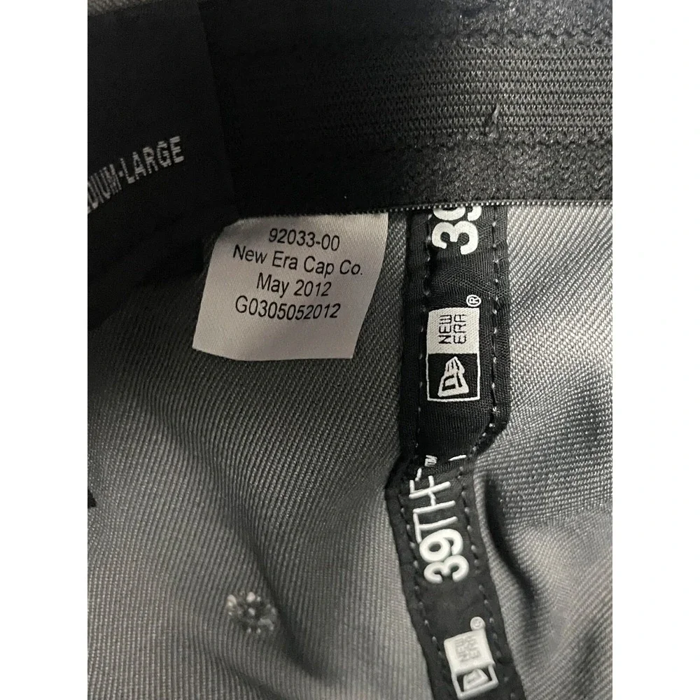 HURLEY NEW ERA MEDIUM LARGE FITTED GREY CAP‎ 2012